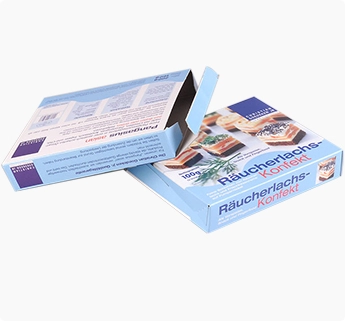 paper box with the tuck top and tuck bottom, paper printed box, printed folding carton